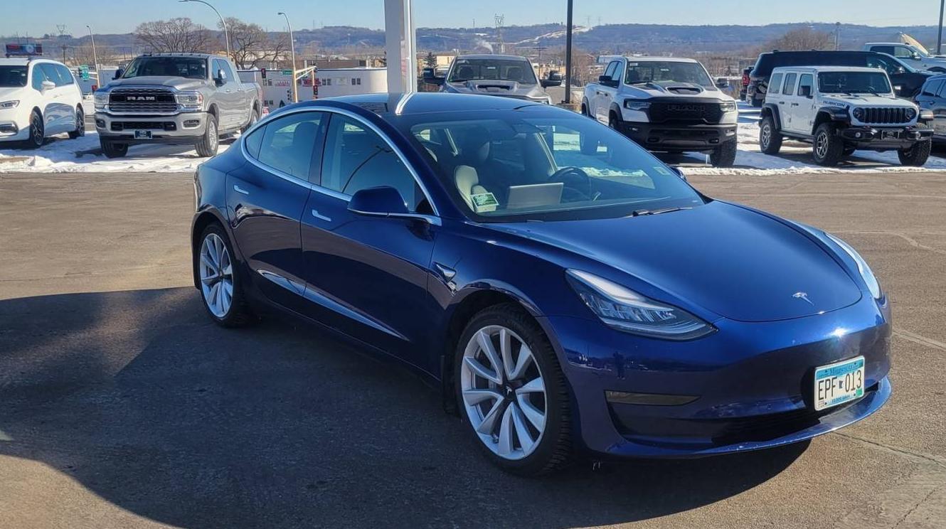 TESLA MODEL 3 2020 5YJ3E1EB6LF666980 image